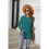 Women  Crew Neck Casual Tunic Tops   M 2