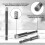 Dry Diamond Drill Bits - 4Pcs (6mm), (8mm), (10mm), (12mm) Hex Shank T 5