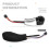Thumb Gear Shift Lever Knob for  3 Series E90 E91 E92 E93 2006-2012 Car Interior Accessories Silver 7