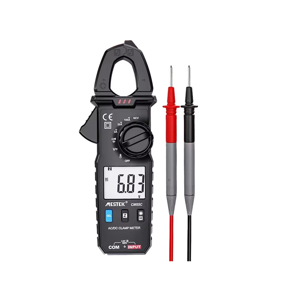 Mestek Ac Dc Current Digital Clamp Cm85c 600V Voltage Voltmeter Ammeter Dc Current Clamp Meters Meter 1Ma Accuracy 6132772550392