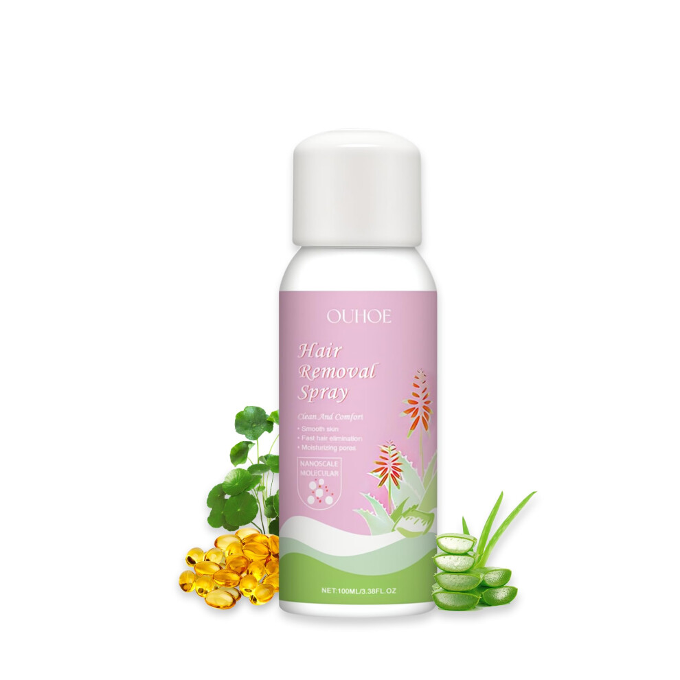 Cream Painless Hair Removal And Spray For Sensitive Skin, Bikini, Legs, Underarms, Longlasting Smooth