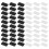 60 Pcs Replacement Filters Kit for CPAP for Philips Respironics PR System One M-Series CPAP Machine 1