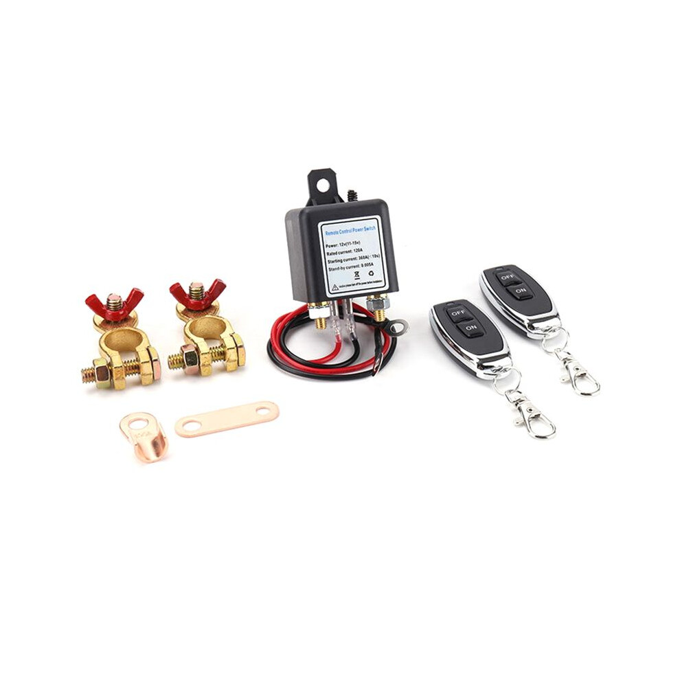 12V 120A Battery Leakage Protection Relay Battery Disconnect Switch Remote Control Cut Off Switch For Caravan Suv Truck 6131032397036