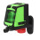 Multifunctional 2 Lines Laser-Level Window Leveling Tool with Sound Al 2