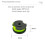 3 Packs for Mower Grass Head RAC143 Rope Mowing Spool 5