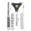28 in 1 Screwdriver Set S2 Bits Kit Hex Socket Level Gauge Handle Repa 3