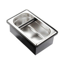 Coffee Knock Box Embedded Coffee Grounds Bucket Coffee Knocking Grounds Bucket Coffee Powder Grounds Tank