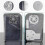 Transparent Cooling Vent Shell Hard Plastic Replacement Plate Case Cover for PS5 Shell Replacement 5