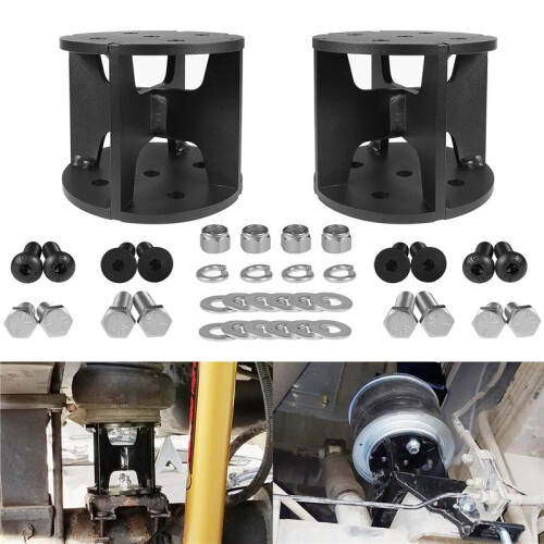 52440 Spacers 4 Inch Compatible with Most Air Spring Lift Kits 2