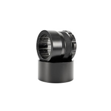 53MM Adjustable Coffee Distributor Anti-Slip Coffee Powder Distributor, Coffee Powder Distributor Needle Black