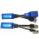 1pair RJ45 Splitter Combiner Upoe Cable Kit POE Adapter Cable Connectors Passive Power Cable 6
