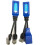 1pair RJ45 Splitter Combiner Upoe Cable Kit POE Adapter Cable Connectors Passive Power Cable 5