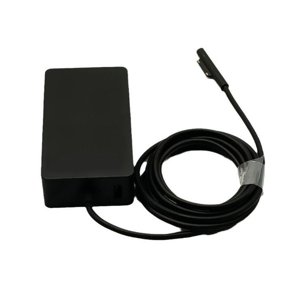 15V 8.0A Charging Power Adapter Cable For Microsoft Surface 127W Laptops, Direct Charging Black 6134214600207
