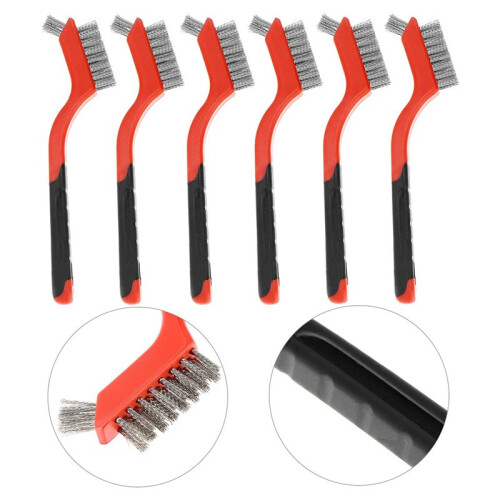 Stainless Steel Wire Scratch Brush Set, 18 Pack for Rust, Dirt, Paint Removal 2