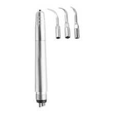 Pneumatic Descaler Hygiene Tool with 3 Tips for Cleaning 4 Sockets