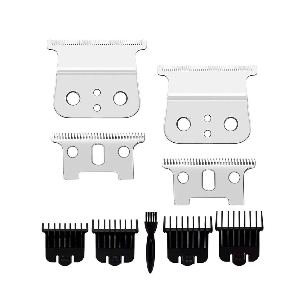 2 Pcs Replacement Blades for Andis 04710 and Andis 04521 Hair Trimmer Compatible with Andis T Outliner