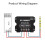30A LED Dimmer Controller  12-24V with 3 Key RF Wireless Remote Control for LED Single Color Lighting String Strip 2