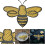 Bee Waterer with Floating Bee Feeder, 3D Printed BeeShaped Pollinator Island for Garden Pond 5