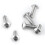 680Pcs M3 Hex Socket Screw Nut Stainless Steel M3 Screws Nuts Assortment Kit Fastener 5