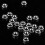 680Pcs M3 Hex Socket Screw Nut Stainless Steel M3 Screws Nuts Assortment Kit Fastener 6