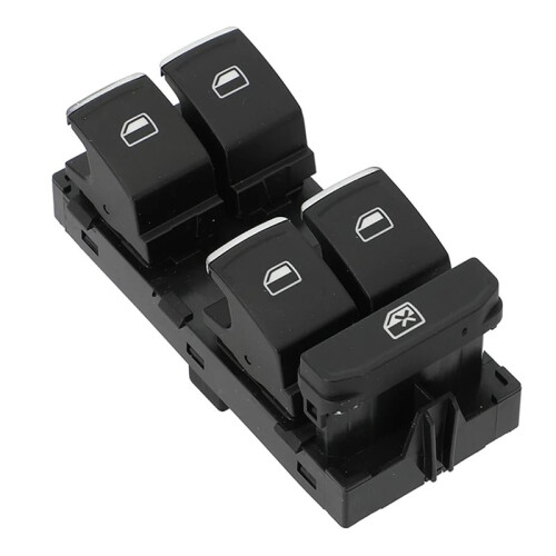 Interrupteur de Commande de Lève-Vitre Électrique 5G0959857B pour   MK7, , , pour  Superb, Octavia,  Leon, Chromé
