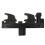 Interrupteur de Commande de Lève-Vitre Électrique 5G0959857B pour   MK7, , , pour  Superb, Octavia,  Leon, Chromé 2