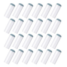 24Pcs Slip-on Pool Cue Tips,Nylon Snooker Ferrule Billiard Accessories