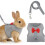 Bunny Harness and Leash Set, Soft Breathable Mesh Vest, Escape-Proof Adjustable Small Pet Harness 2