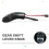 Thumb Gear Shift Lever Knob for  3 Series E90 E91 E92 E93 2006-2012 Car Interior Accessories Carbon Fiber 5