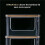 Trash Bag Dispenser,Acrylic Garbage Bag Holder with Bamboo Top,Stackable Organizer for Kitchen and Laundry Room 2 Pack 6