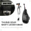 Thumb Gear Shift Lever Knob for  3 Series E90 E91 E92 E93 2006-2012 Car Interior Accessories Carbon Fiber 4