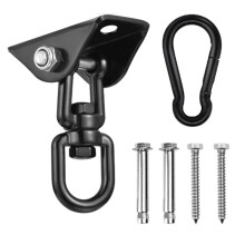 Hammock Hanging Kit,Heavy Duty Chair 360 Rotate Swing Hooks for Yoga