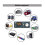 160W Amplifier  5.1 MP3 Decoder Board 2x80W Audio Player 12V DIY MP3 Player Car FM Radio Module TF USB Mic 4
