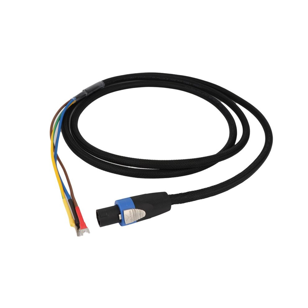 Professional 3-Spade Speaker Cable Ofc Plated Wire For Pa Systems, Subwoofer, Guitar Amp, And Studio Connection Silver 6133752379910