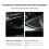 Rear Car Window Shutter Cover for  Model Y Juniper Louver Side Vent Trim Triangle Accessorie Matte Black 7