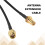 WiFi WAN Router  Wi-Fi Antenna Extension Cable RP-SMA 11