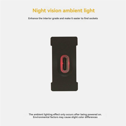 Auto Quick Car Charge Dual QC3.0 USB Charger Type C PD Phone Interface Socket Adapter for  Daily Accessories 2