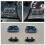 Car Multi-Functional Steering Wheel  Control Button Cover Cap Trim for   B7  6 MK6 CC 3