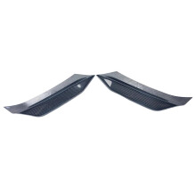 Spille per Prese D'Aria Laterali del Paraurti Anteriore In Fibra di Carbonio A Secco per F80 M3 F82 F83 M4, Spoiler Superiore, Copertura Canard