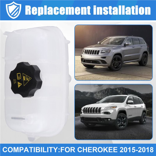 Kühlmittelbehälter mit Deckel 68283565AB für  Cherokee 2015-2018 2