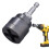 Auto Jack Power Socket Adapter for Scissor Jacks - Universal Drill Fit, for RV, Trailer, Car Maintenance 7