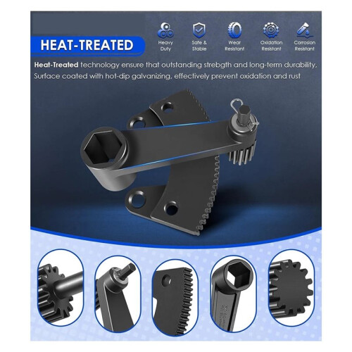 000133 Torque Multiplier Leverage Tool Set for Classic  Bug Remove Install 36mm Axle Nut&Flywheel Gland Nut 2