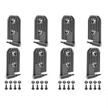 Door Hinge Kit for JL JLU Sport Sahara Freedom Rubicon Unlimited Gladiator JT 2018-2024 Aluminum Alloy