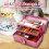 Glitter  &  Tool Storage Box,3-Layer Stackable Carry Tackle Box Sewing Box Organizer for Art 5