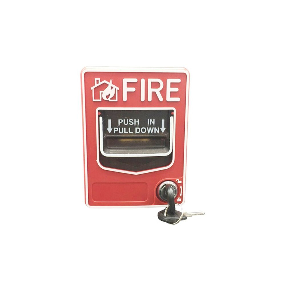 Sb116 Fire Manual Alarm Button Dc24v Conventional Manual Call Point With 2 Keys 6131032324193