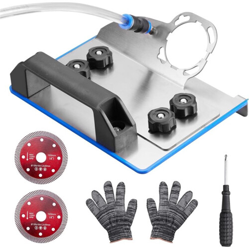 45 Degree Tile Chamfering Tool & Angle Grinder Stand, for 45 Tile Cutting & Chamfering,for 100-Type Angle Grinders