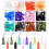 120Pcs 12 Colors Blunt Tip Dispensing with Luer Lock Dispensing for Refilling E-Liquid Inks and  Glue 2