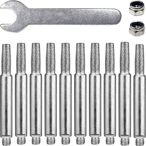 Chainsaw Sharpening Bits for 8-22Inch Chain Saw, High Hardness Grindin 1