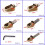 Violin Thumb Planing Making Tool with Adjustable Wrench Copper Finger 3