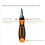 38 in 1 Labor-Saving Ratchet Multi-Purpose Screwdriver Set, Bit Set 3